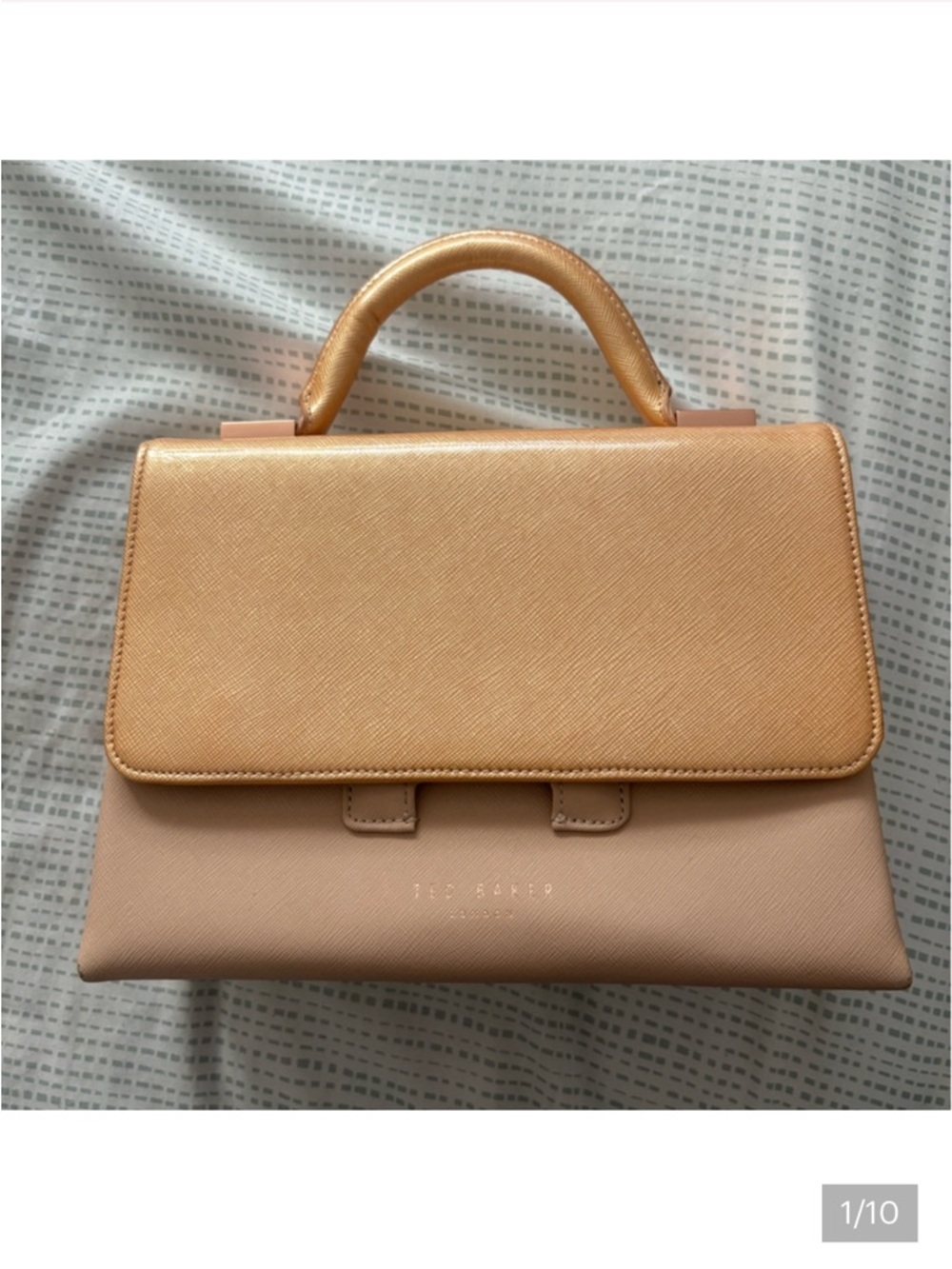 Ted Baker Two-tone Top-Handle Satchel/Crossbody